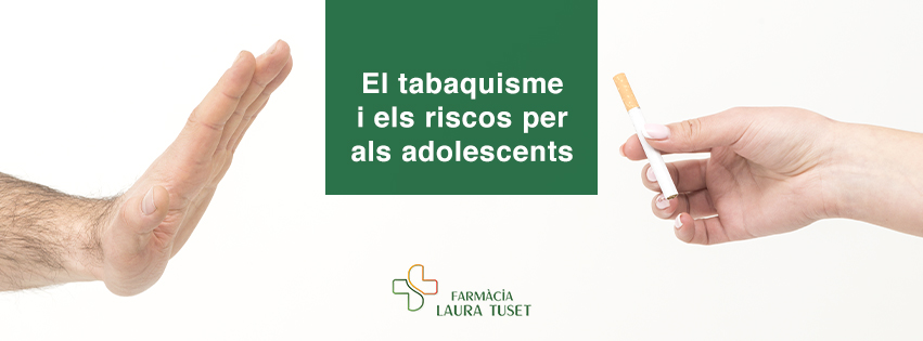 El tabaquisme i els riscos per als adolescents